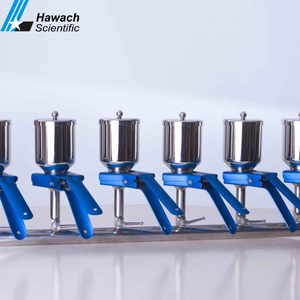 Funil de Aço Inoxidável De filtragem A Vácuo de laboratório 3 manifolds way - Product Image 2
