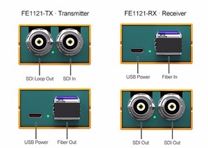 AVMATRIX SDI <strong>Video</strong> <strong>Optical</strong> <strong>Fiber</strong> Converter FE1121 - Product Image 2