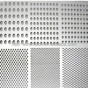 Hot On Sale! SS Punched Stainless Steel Mesh/Perforated Metal Sheet/Round Hole Punched Net(Manufacturer, Many Specifications)