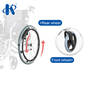 Fauteuil roulant manuel pliable en aluminium léger Kaiyang KY868LAJ-A avec dossier pliable pour personnes âgées - Product Image 5