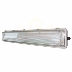 2X20W Nhựa Bìa Trần 4ft Led <span class=keywords><strong>Explosion</strong></span> <span class=keywords><strong>Proof</strong></span> Huỳnh Quang Ống Ánh Sáng/Đèn - Product Image 5