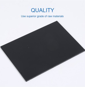 Tùy Chỉnh Dày 1 Mét 2 Mét 5 Mét 10 Mét 18 Mét Matt Tinh Khiết Màu Đen Board Ép Đùn <span class=keywords><strong>Plexiglass</strong></span> Tấm Acrylic Đen Acrilico - Product Image 6