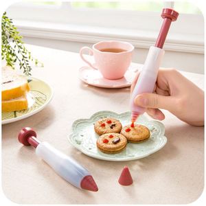Cake Decorating Pen Silicone Food Writing Pen <strong>Cookie</strong> Cream Pastry Chocolate Decorating <strong>Tools</strong> for DIY Baking Supplies - Product Image 3
