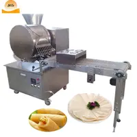 Electric and gas Heating spring roll making machine Stainless Steel Automatic Samosa Wrapper Pastry Sheet Maker
