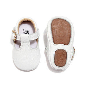 Scarpe per Neonati in Vera Pelle, Mocassini con Cinturino a T, Scarpe Mary Jane per Bambini e Bambine, Calzature da Principessa per Neonati e Bambini - Product Image 2