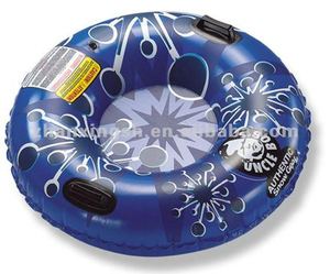 PVC Heavy Duty Inflatable <strong>Snow</strong> <strong>Tube</strong> 0.35-0.6mm Thickness 90/110cm Sizes - Product Image 4