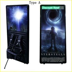 Neue digital programmier bare LED Human Walking Rucksack Plakat wand digitale Werbetafel im Freien - Product Image 2