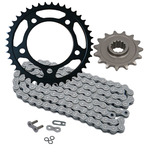 Piezas de repuesto personalizadas Kit de cadena de motocicleta Kit de cadena de piñón y juego de cadena y piñón Accesorios completos para Honda <span class=keywords><strong>CB500X</strong></span> - Product Image 1