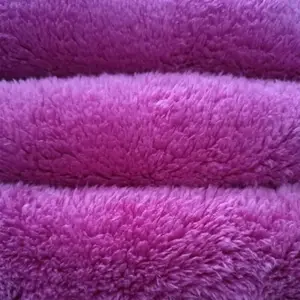 Changshu microfiber fleece khăn vải sang trọng ở dạng cuộn