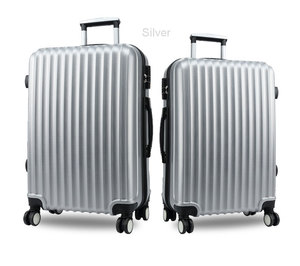 <span class=keywords><strong>Cabine</strong></span> taille <span class=keywords><strong>promotion</strong></span> cadeau bagages à main ABS PC chariot sacs coque dure sacs de voyage 3 pièces valise ensemble - Product Image 2