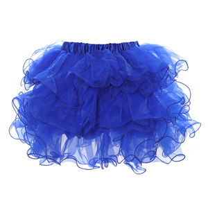 Falda tutú de Organza púrpura para mujer, falda <span class=keywords><strong>Sexy</strong></span> de capas góticas con volantes, ropa interior de Burlesque, ropa interior de Club de baile - Product Image 4