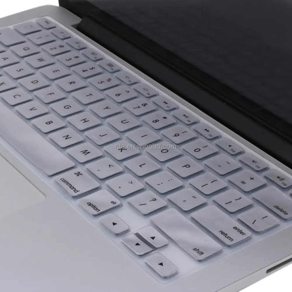 US Version Silicone Keyboard Protector for MacBook Pro 13" 15" Keyskin, Gray