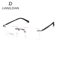Montura de gafas ópticas de moda de titanio de gran calidad 2018
