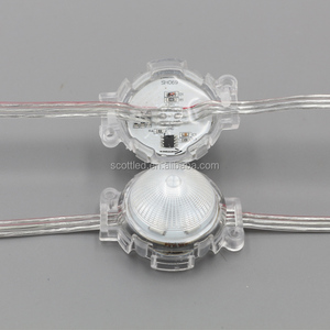 <span class=keywords><strong>Petit</strong></span> <span class=keywords><strong>pixel</strong></span> LED cabochon, lumière ponctuelle LED, programmes logiciels, pleine couleur, diamètre 40 mm, éclairage ponctuel - Product Image 3