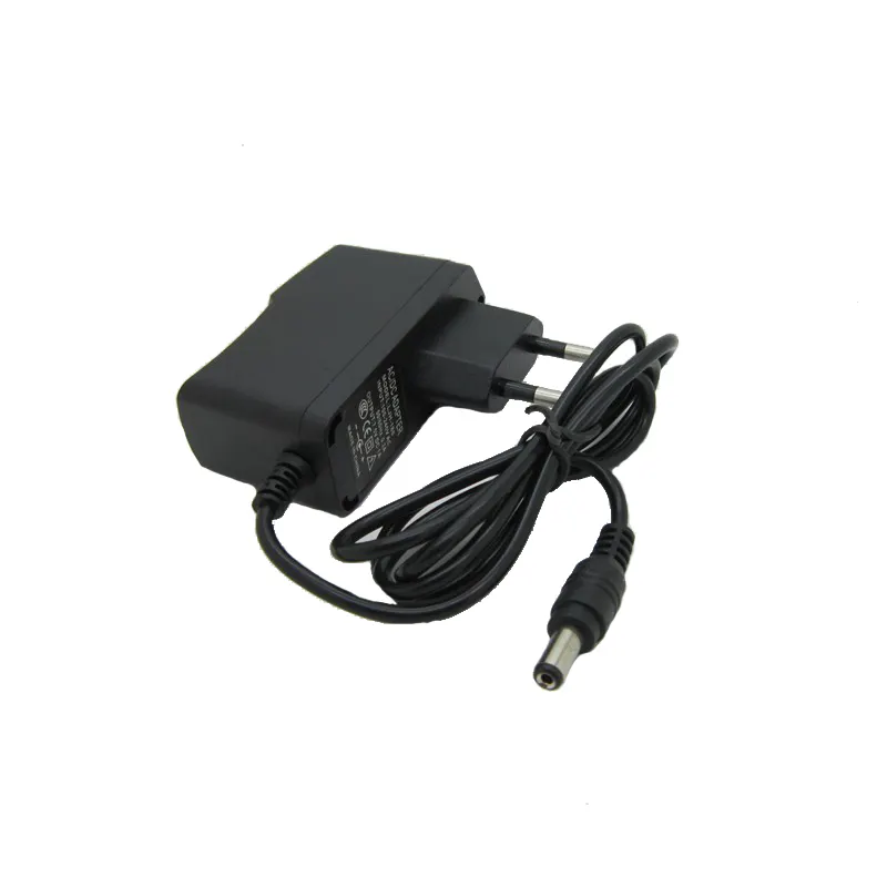 High quality AC 100-240V to DC 7.5V 1A 1000MA Switching power supply 5.5x2.1mm converter adapter with EU/US plug.