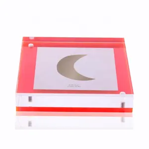 3x3 Prespex акриловый материал для украшения дома Настенная фоторамка с неоновым цветом