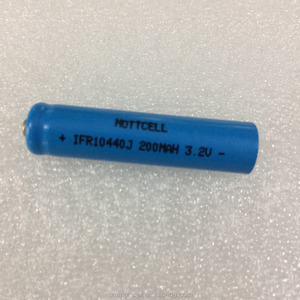 UL CE BIS UN38.3 aaa da 3.2 V 200 mAh 10440 batteria LiFePo4 per la lampada di prato - Product Image 1