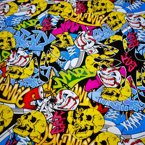TCS Wholesale 50cm Width Skull <strong>Hydrographic</strong> <strong>Film</strong> <strong>3D</strong> Water Transfer Printing <strong>Film</strong> Inkjet Water Transfer Paper No :S047Y1109B - Product Image 6