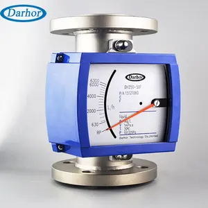 DH250ダルホル高温高圧金属管フロートトライクランプ精製水流量計油圧オイル流量計