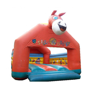 Castillo Inflable de Burro para Niños, Precio de Fábrica, Lona de PVC de 0.55 mm, Castillo Inflable de Burro Divertido para Niños - Product Image 1