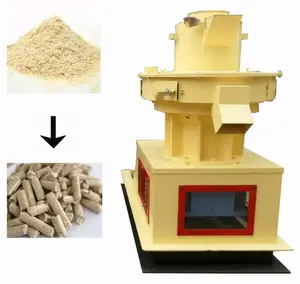 Automatische 1,5-2t/h vertikale Ringwerkzeug-Holzsägemehl-Pellet maschine