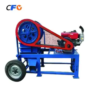 150x250 Diesel Engine Jaw Crusher Price | Mini Portable Diesel Rock Crusher Supplier Mobile Pe 250 R/min 10-40 Mm Anytime