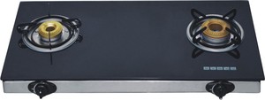 เตาแก๊สแบบอินเดีย 2 หัวเตา กระจกนิรภัย ขายส่ง ปี 2021 - Product Image 4