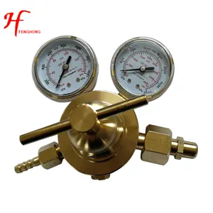 Manufacturer Ningbo Zhejiang Oxigen and acetilene Nitrogen low pressure gas regulator