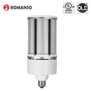 ROMANSO UL ROHS-bombilla LED mazorca de maíz, 100W, 120W, IP65, 30W, 40W, 50W, E27, E39, E40, lámpara de maíz