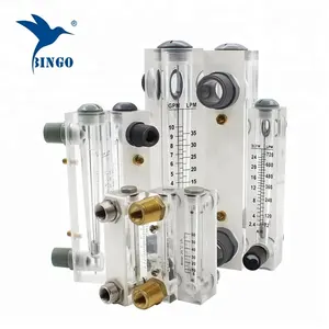 1-10L/min air rota flow meter with without adjustable valve rotameter