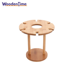 Bambou <span class=keywords><strong>Vin</strong></span> Bouteille En <span class=keywords><strong>Verre</strong></span> Titulaire Gobelets <span class=keywords><strong>Rouge</strong></span> <span class=keywords><strong>Vin</strong></span> <span class=keywords><strong>Verre</strong></span> Séchage Rack Présentoir pour 6 Verres <span class=keywords><strong>à</strong></span> <span class=keywords><strong>pied</strong></span> et 1 bouteille - Product Image 5