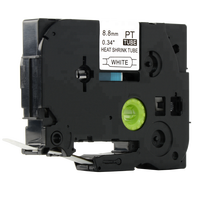 Hse221Imprimante d'impression à transfert thermique résistant à la chaleur tube thermorétractable électrique ruban d'étiquettes compatible imprimante PT-E550W Brother
