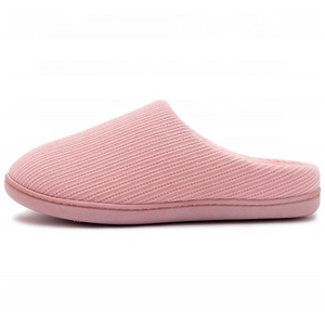 <span class=keywords><strong>Zapatillas</strong></span> de <span class=keywords><strong>casa</strong></span> de algodón de felpa, cómodas, tejidas con Cable, para <span class=keywords><strong>mujer</strong></span> - Product Image 3