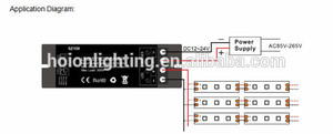 Caliente! 25a, 300w, dc12-24v con control de rf, regulador de pwm, la <span class=keywords><strong>tira</strong></span> de <span class=keywords><strong>led</strong></span> regulador <span class=keywords><strong>12v</strong></span>, <span class=keywords><strong>led</strong></span> <span class=keywords><strong>dimmer</strong></span> táctil, - Product Image 6