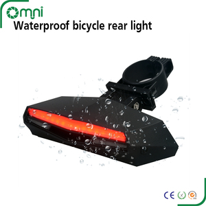 Montaña luces traseras de la bicicleta accesorios para equipos de equitación advertencia de seguridad del láser de luz láser LED - Product Image 5