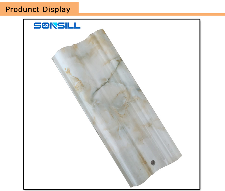 High Glossy Printing PVC Marble Sheet For Wall Decoration