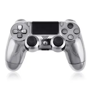 Chrome อะไหล่ Controller ฝาครอบสำหรับ PS4 Playstation 4