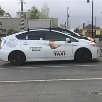 Double Side Đầy Đủ Màu Sắc kỹ thuật số taxi top dẫn đầu đăng quảng cáo LED hiển thị trên taxi