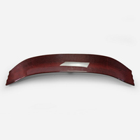 Aileron arrière en fibre de carbone 3K de couleur rouge pour Honda Civic FK8