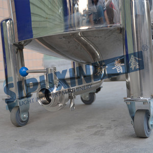Sipuxin maquinaria para negocio tanque de almacenamiento de recipiente de contenedores para salsa de jugo de nata líquida - Product Image 6