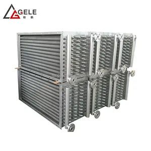 Steam to Air Carbon Steel Tubular Mild Steel ASME Tube Heat Exchanger and Radiator for Paper Drying Processing Machines