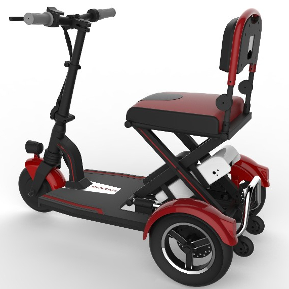 MXUS 36V 350W 3 колеса складной электрический скутер