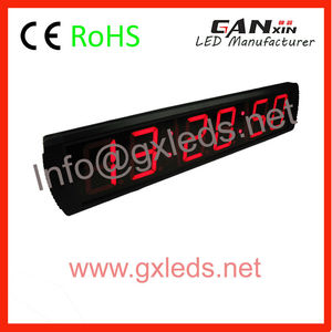 Vente chaude intérieur led numérique temps du monde horloge murale - Product Image 2