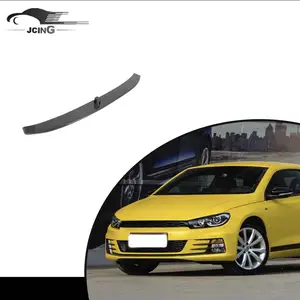 Xe phía trước bumper lip Cho Sợi Carbon V W Scirocco Môi Phía Trước cơ thể kit