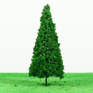 Troncos de árboles de alambre con hojas de papel, diseño minimalista para maquetas a escala N - Product Image 4