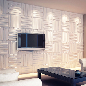 Bambù 3D motivo geometrico Pvc bordo della parete per la casa interna Hotel parete 3D pannelli altri carta da parati/pannelli di parete - Product Image 4
