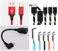 Kostenlose Probe Anpassbares USB 2.0 zu Pigtail Wire End Open mit verzinntem Datenkabel