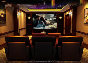 Proyector de cine en casa que utiliza asientos de cine en casa, cine en casa, silla de teatro - Product Image 4