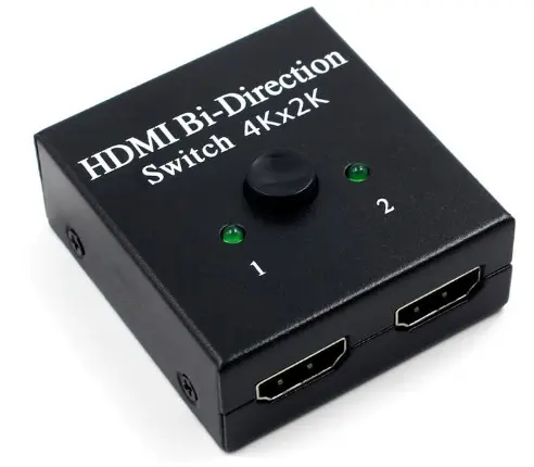 Divisor hdmi de 2 puertos, interruptor HDMI bidireccional 1x 2/2x1, gran oferta, precio de fabricación