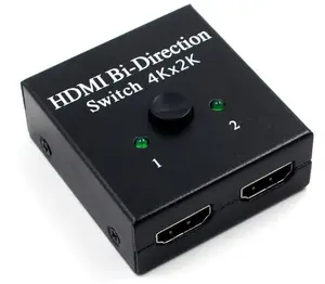 Hot koop Productie Prijs 2 Port hdmi splitter Bi-directionele HDMI Switch 1x2/2x1